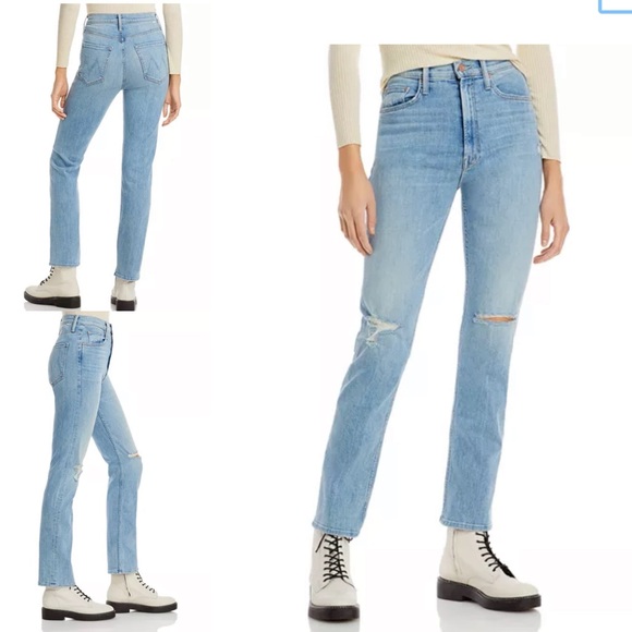 MOTHER High Waisted Rider Skimp in Dreamer Size 26